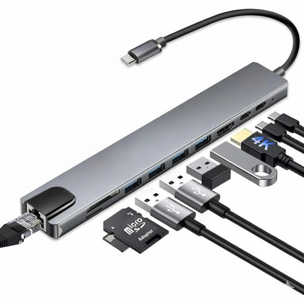HOA™ USB Type C Hub 10 in 1